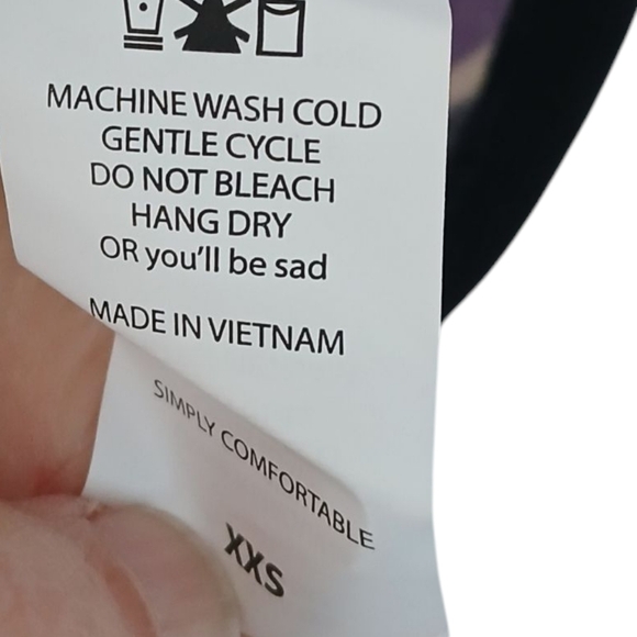 LuLaRoe Orange Blue Boxy Short Sleeve T-Shirt XXS Colorful - Picture 7 of 8